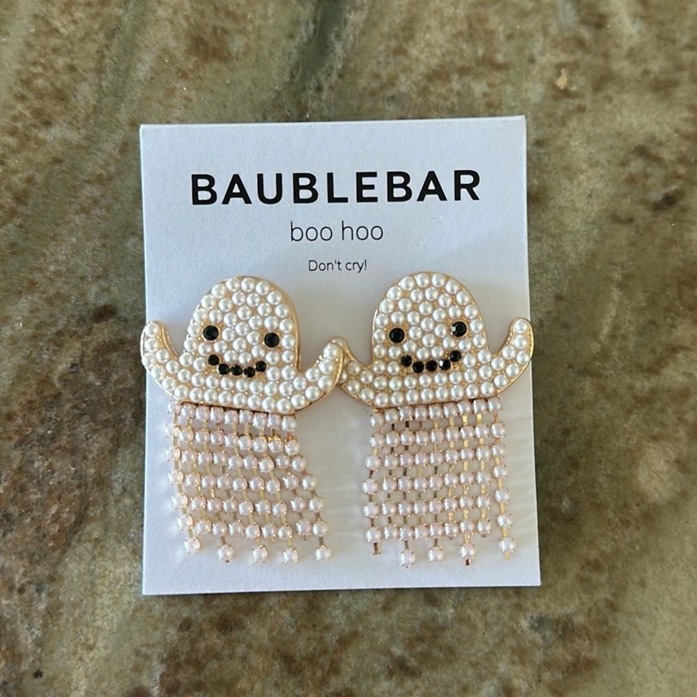 🆕 BaubleBar Boo Ghost Earrings